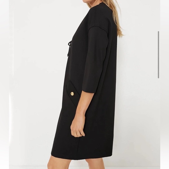 Tuckernuck Black Ellington Mini Dress Size Large NWT - Picture 3 of 15